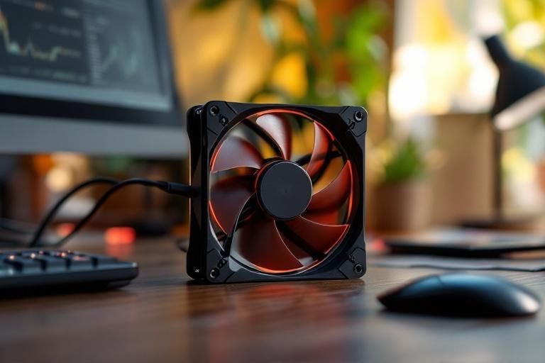 why is my computer fan loud