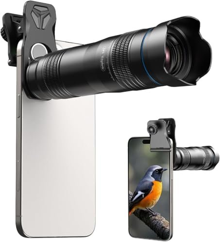 MIAO LAB 28X HD Telephoto Lens for iPhone/Samsung/Android