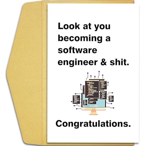 Qiliji Software Engineers Graduation Card
