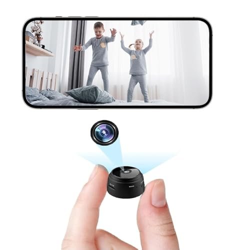 suntipan Hidden Cameras -Nanny Cam -WiFi Wireless -1080P HD Security Camera-Best Mini -Car Cameras for Surveillance-Surveillance Camera with Motion Detection and Night Vision,App Control