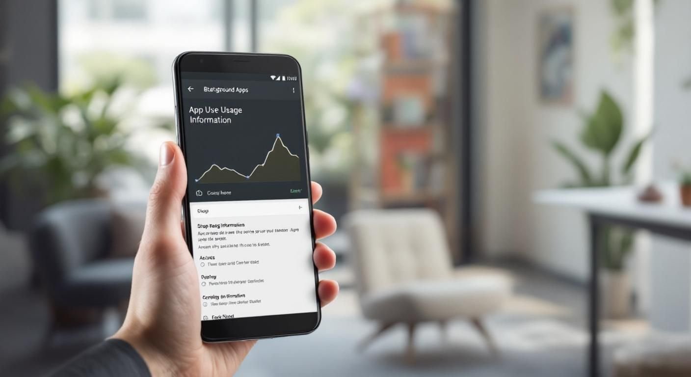 how to stop background apps android