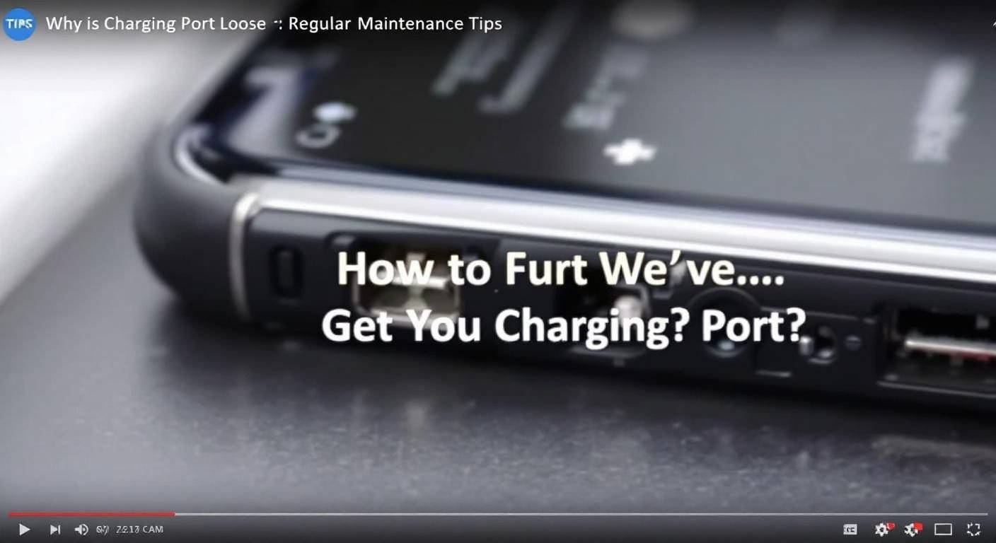 why is charging port loose on my phone