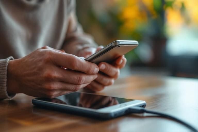 why phone heats up while charging